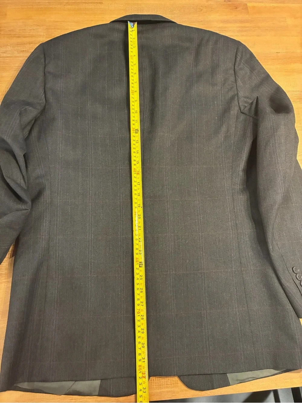 CHRISTIAN DIOR Vintage Monsieur Blazer Sport Coat Men’s 44R Gray Plaid